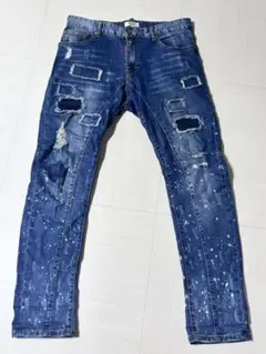 ダメージ加工 デニム