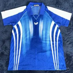 卓球　バタフライ　ユニフォーム　全日本選手権選手着用　サイズタグなし。