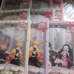 鬼滅の刃　ミニクリアファイル　全集中展　無限列車・遊郭編フォトフレーム風　11枚