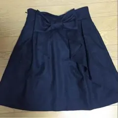 ファビュラス アンジェラ ♡ バック リボン フレア スカート リランドチュール