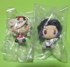 一番くじ 鬼滅の刃 〜上弦の参〜Ｅ賞ちょこのっこフィギュア ２体セット ②