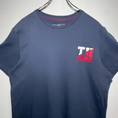 TOMMY トミーヒルフィガー　Tシャツ　サイズM　デカロゴ　フラッグロゴ　古着