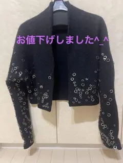 GWお値下げ中! ANTEPRIMA ブラックカーディガンのサムネイル