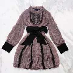 姫系♡平成ギャル　花柄リボンワンピース　y2k 00s フェアリーグランジ　森