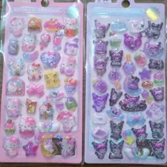 ボンボンドロップシールセット 2シート　サンリオ風