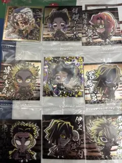 鬼滅の刃　ウエハース　デフォルメシール　柱セット