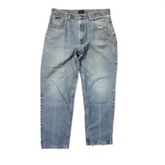 【TOMMY JEANS】古着 デニム 36×30 ダメージ ライトウォッシュのサムネイル