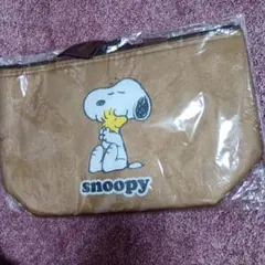 スヌーピー(PEANUTS) 保冷温　snoopy ランチバッグ
