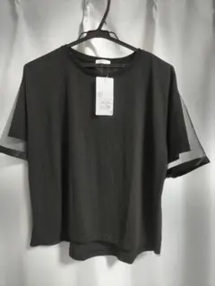 (新品)ハニーズ　袖チュールトップス　半袖のサムネイル