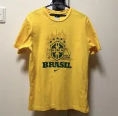 NIKE ナイキ サッカー ブラジル代表 メンズ Tシャツ イエロー Mサイズ