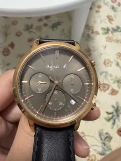 agnes b. アニエスベー メンズ 腕時計 電池切れ