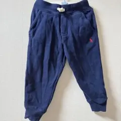 ネイビー 2Tウエストゴム パンツ