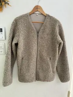 UNIQLO ベージュ フリースジャケット M