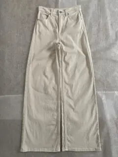 H＆Mツイルワイドパンツ