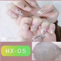 クリアキラキラゴールド立体ネイルシール❤