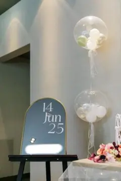 ウェルカムミラー　結婚式　アーチミラー　本体のみ