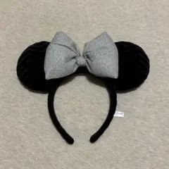 ディズニーヴェルベットミニーカチューシャ(黒)