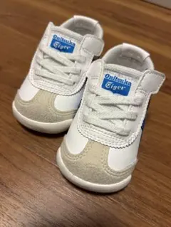Onitsuka Tiger ベビー スニーカー ホワイト/ベージュ