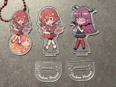 東方project ダイソー　アクリルスタンド、アクリルキーホルダー3個セット