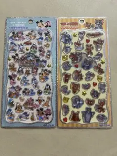 【正規品】プチドロップステッカー ベビーミッキー ディズニー　トムとジェリー