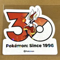 ポケモン 韓国 ポップアップ 30周年記念 ステッカー エースバーン ポケモン 30周年記念 韓国 ステッカー エースバーン - メルカリ