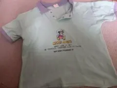 未使用　リトシーMickey Mouse ポロシャツ ライトグリーン　120