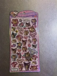 うるちゅるPOPシール　日焼けキティ