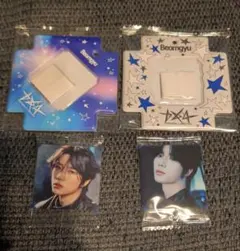 TXT バンダイ ビジュアル スクエア フォト シール ケース ボムギュ