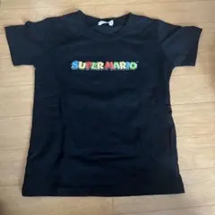 SUPER MARIO Tシャツ ブラック キャラクター