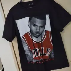 SALE BULLSバスケ柄Tシャツ 黒 匿名発送