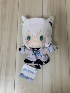 在庫わずか ホロライブプロダクション パペットぬいぐるみ 白上フブキ