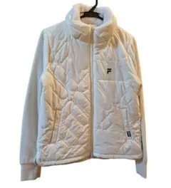 FILA GOLF フィラゴルフ 中綿 ハイブリッドジャケット Mゴ 白