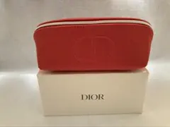 《Dior》ディオール スクエアポーチ カーネーションピンク 【新品未使用】