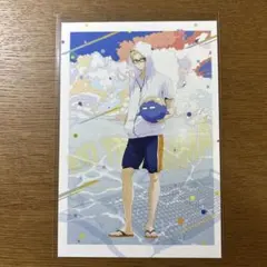 ハイキュー　文房具カフェ　ポストカード　月島蛍