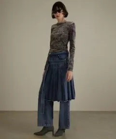 PRANK PROJECT デニムスカートパンツ