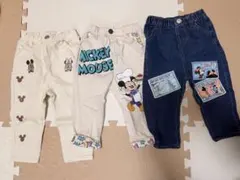 リトシー　ディズニーデニム3点セット　90