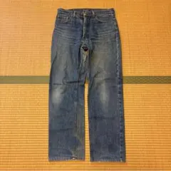 リーバイス　515 Levi ストレート　デニムパンツ フェード加工 青のサムネイル