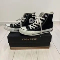CONVERSE ALL STAR ハイカットスニーカー ブラック　22.5㎝