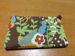 レトロ柄　がま口カードケース