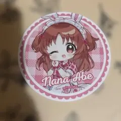 アイマス デレマス シンデレラガールズ スイパラ 特典 コースター 安部 安部菜々 缶バッジ スイパラ デレマス スイーツパラダイス シンデレラガールズ