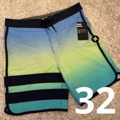 32 Hurley ハーレー メンズ 水着 ブルーグリーン 新品未使用タグ付き