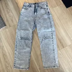 ケミカルウォッシュ ダメージデニムパンツのサムネイル