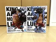 ワンピース KING OF ARTIST モンキー•D•ルフィ　2体セットのサムネイル