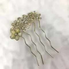 ゴールド花モチーフかんざし 未使用