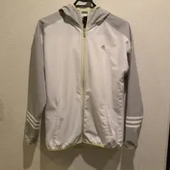 adidasレディースウインドブレーカーLサイズ
