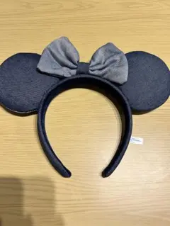 ミッキー耳デニムカチューシャ