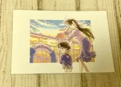 名探偵コナン　ポストカード　江戸川コナン　毛利蘭