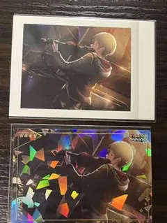 プロセカ　ぱしゃこれ　ウエハース　青柳冬弥