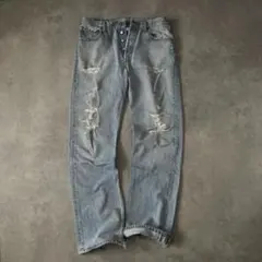 LEVI'S 501 STRAIGHT DENIM EURO W34 L34