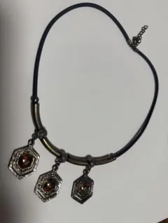 カジュアル ペンダント ネックレス アンティーク調 ヴィンテージ 断捨離